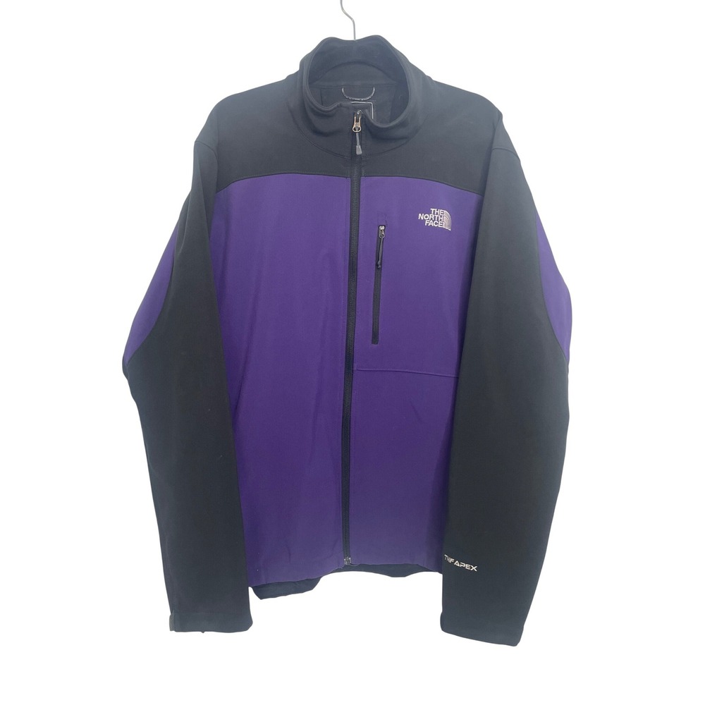 The North Face Jacket TNF Apex Bionic Softshell Purple Black XL